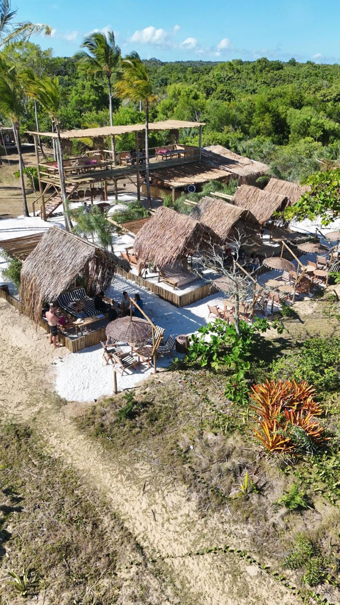 Kokar Lodge Beach Bahia Santa Cruz Cabrália Esterno foto